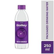 Parle Agro Bailley Water 250ml - Pack of 24