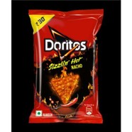 LAYS DORITOS CHEESE SIZZLIN HOT 56g