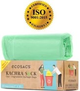 ECOSAC'S KACHRA SACK BIO DEGRADABLE MEDIUM 15 BAGS