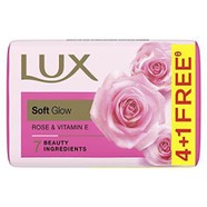 LUX ROSE RADIANT GLOW SOAP 100g X 4+1