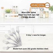 MACCLITE SPINE KITCHEN FORK SET 6pcs