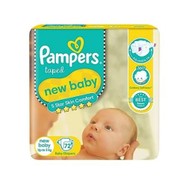 PAMPERS NB-S DIAPER  UPTO 8KG  2N