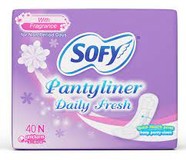 SOFY PANTYLINER DAILY FRESH 20N