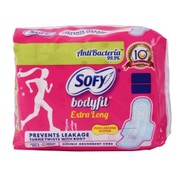 SOFY BODYFIT SANITARY PADS XL 6N