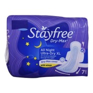 STAYFREE SECURE ALL NIGHT ULTRA DRY XL 7N WITH WINGS