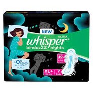 WHISPER BINDAZZZ NIGHTS XL+  7N  WITH WINGS